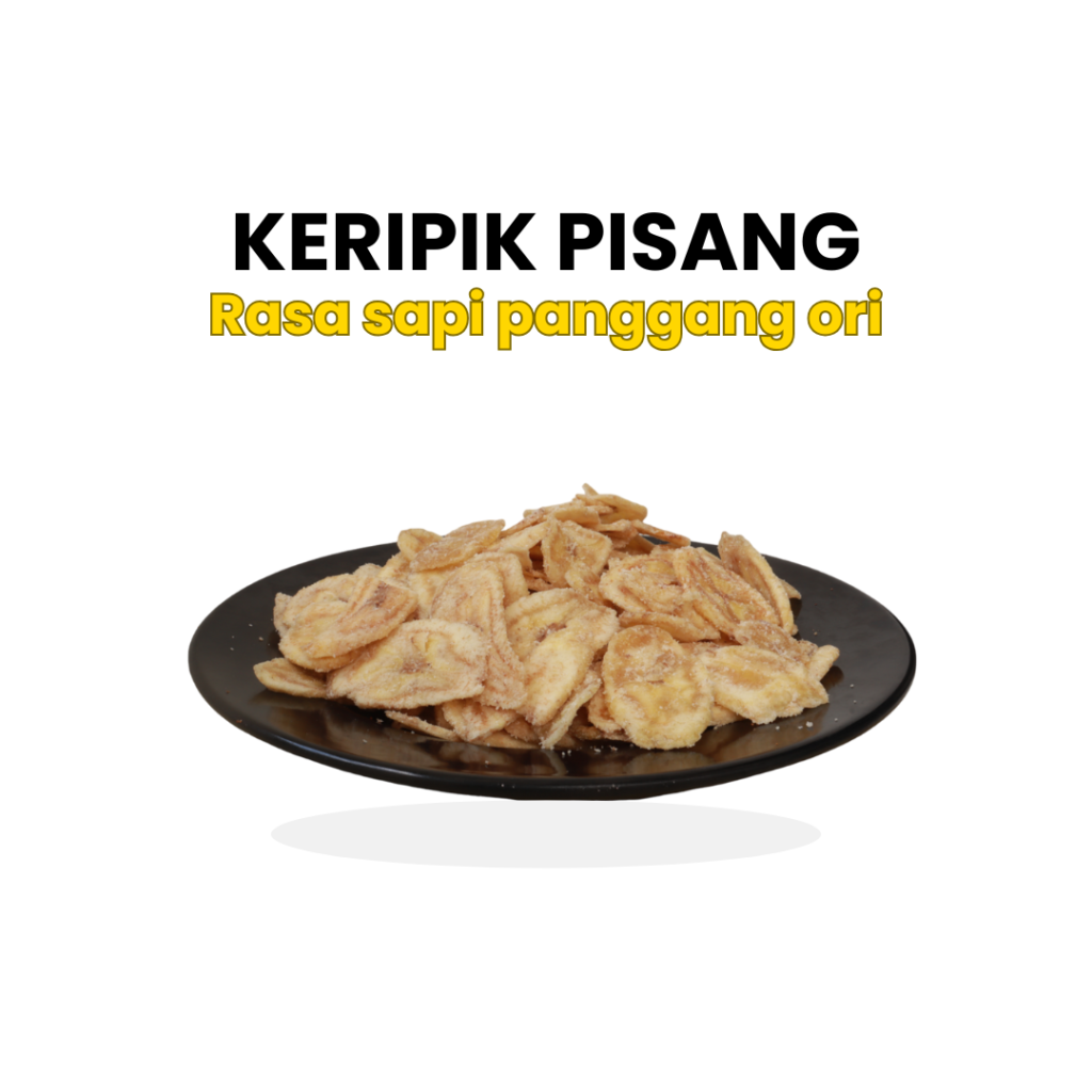 Keripik pisang sapi panggang ori