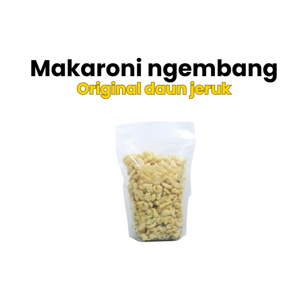 Makaroni ngembang ori daun jeruk