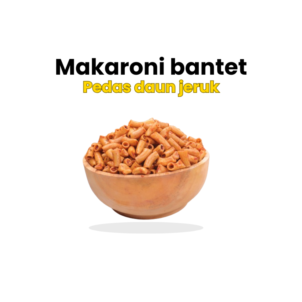 Makaroni bantet pedas daun jeruk